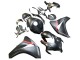 2008-2011 Honda CBR1000RR Motorcycle Fairings - Matte Black Red Fireblade Canada for Sale