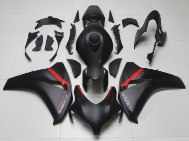 2008-2011 Honda CBR1000RR Motorcycle Fairings - Matte Black Red Fireblade Canada for Sale