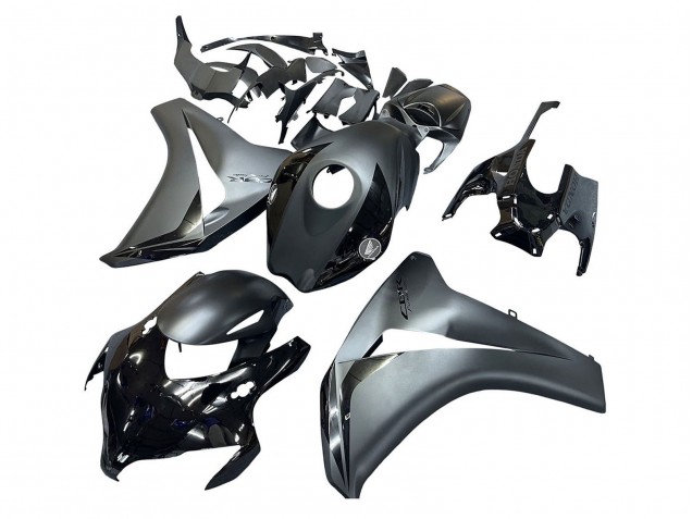 2008-2011 Honda CBR1000RR Motorcycle Fairings - Grey Glossy Black Canada for Sale