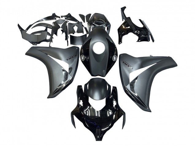 2008-2011 Honda CBR1000RR Motorcycle Fairings - Grey Glossy Black Canada for Sale