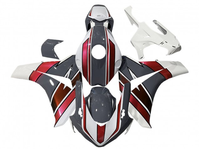 2008-2011 Honda CBR1000RR Motorcycle Fairings - White Red Grey Canada for Sale