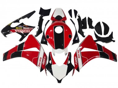 2008-2011 Honda CBR1000RR Motorcycle Fairings - Red White Glossy Black Racing Canada for Sale