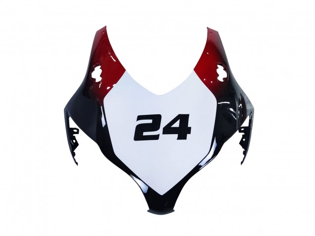 2008-2011 Honda CBR1000RR Motorcycle Fairings - White Red Glossy Black Racing 24 Canada for Sale