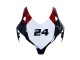 2008-2011 Honda CBR1000RR Motorcycle Fairings - White Red Glossy Black Racing 24 Canada for Sale
