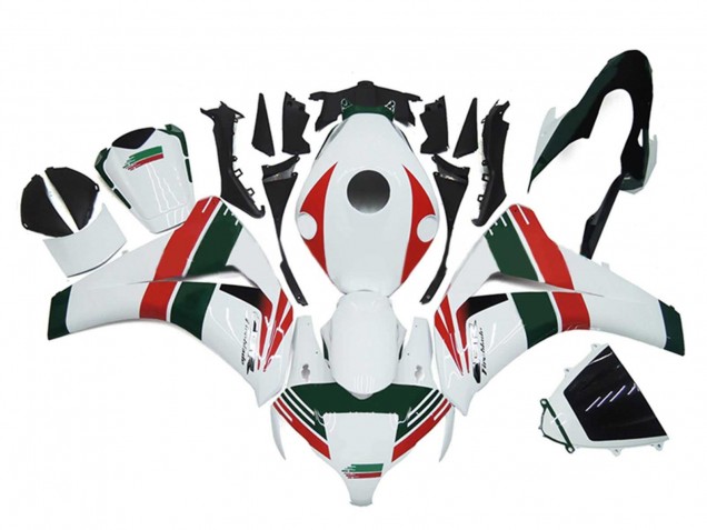2008-2011 Honda CBR1000RR Motorcycle Fairings - White Red Dark Green Canada for Sale