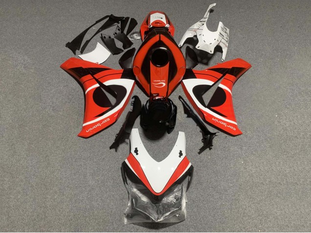 2008-2011 Honda CBR1000RR Motorcycle Fairing Kits - White Red Glossy Black Canada for Sale