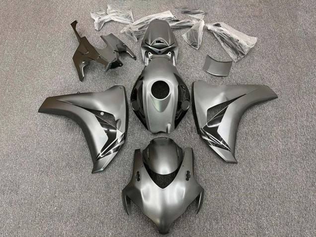 2008-2011 Honda CBR1000RR Motorcycle Fairing - Grey Glossy Black Canada for Sale