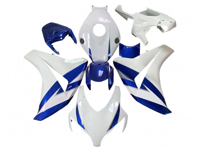 2008-2011 Honda CBR1000RR Motorcycle Fairings - White Blue Canada for Sale