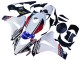 2008-2011 Honda CBR1000RR Motorcycle Fairings - White Red Blue Black Star Lee Carrera Canada for Sale