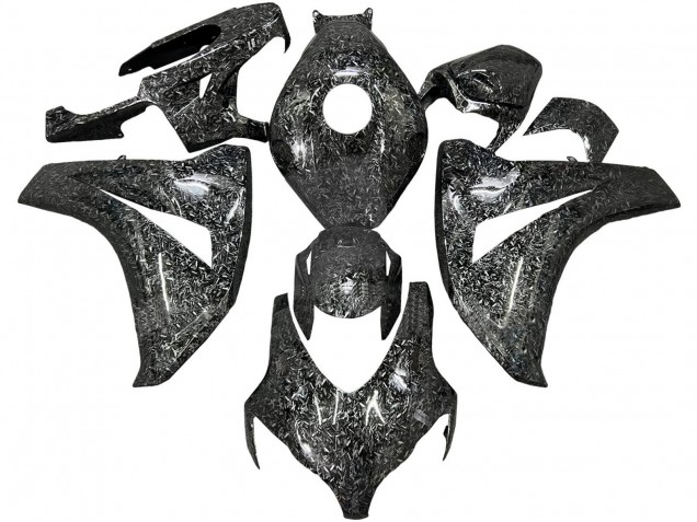2008-2011 Honda CBR1000RR Motorcycle Fairings - Black Forged Carbon Fiber Canada for Sale