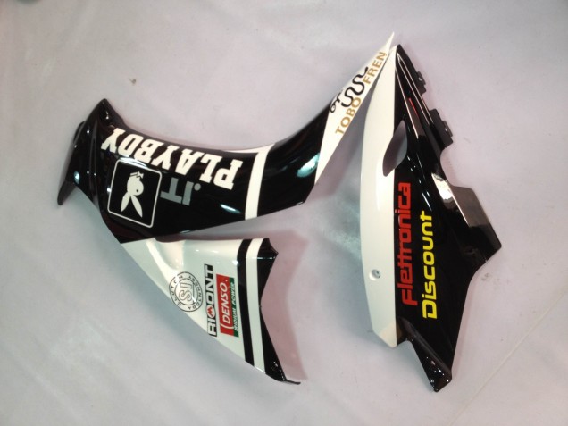 2012-2016 Honda CBR1000RR Motorcycle Fairings - White Glossy Black Rizoma Playboy Canada for Sale