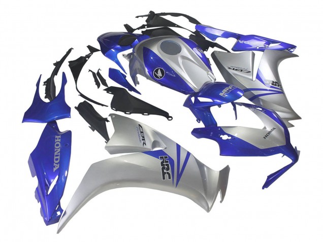 2012-2016 Honda CBR1000RR Motorcycle Fairings - Silver Blue HRC Canada for Sale