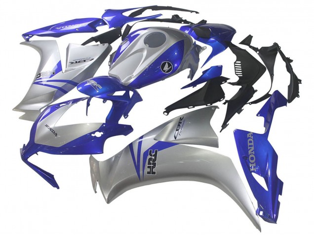 2012-2016 Honda CBR1000RR Motorcycle Fairings - Silver Blue HRC Canada for Sale