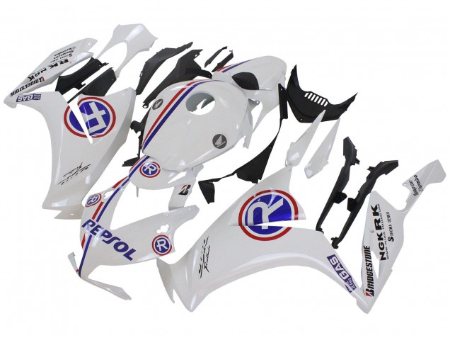 2012-2016 Honda CBR1000RR Motorcycle Fairings - White Blue Red Repsol Canada for Sale