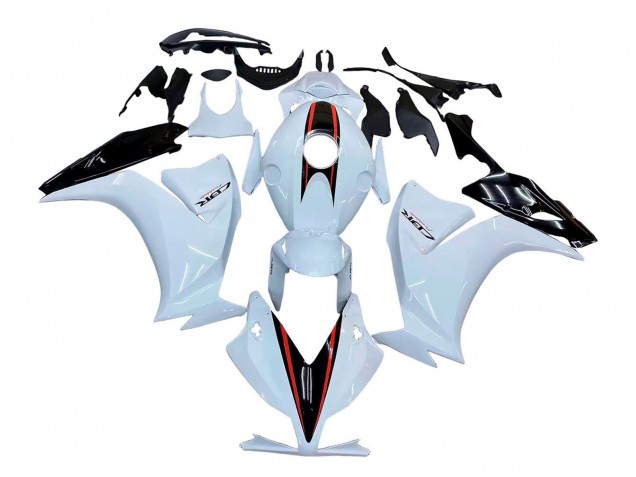 2012-2016 Honda CBR1000RR Motorcycle Fairings - White Glossy Black Canada for Sale