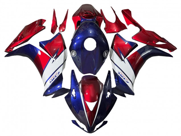 2012-2016 Honda CBR1000RR Motorcycle Fairings - Red Blue White Fireblade Canada for Sale