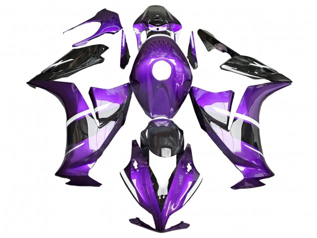 2012-2016 Honda CBR1000RR Motorcycle Fairing - Purple Glossy Black Canada for Sale