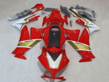 2012-2016 Honda CBR1000RR Motorcycle Fairings - White Red Gold Canada for Sale