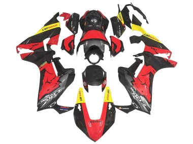2017-2023 Honda CBR1000RR Motorcycle Fairings - Red Yellow Black Carbon Fiber Canada for Sale