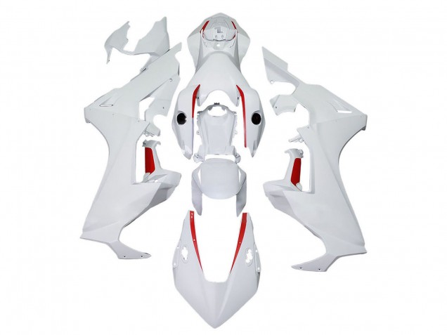 2017-2023 Honda CBR1000RR Motorcycle Fairings - White with Red Line Canada for Sale