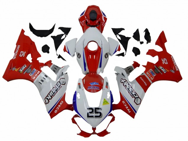 2017-2023 Honda CBR1000RR Motorcycle Fairings - White Red Blue 25 Canada for Sale