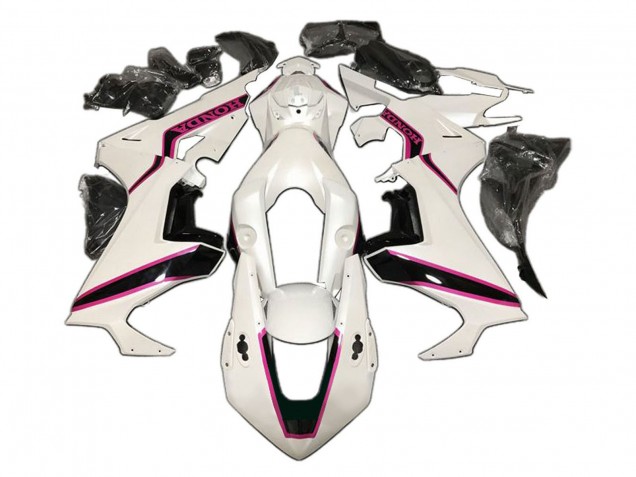 2017-2023 Honda CBR1000RR Motorcycle Fairing - White Pink Glossy Black Canada for Sale