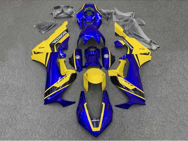2017-2023 Honda CBR1000RR Motorcycle Fairings - Yellow Blue Canada for Sale