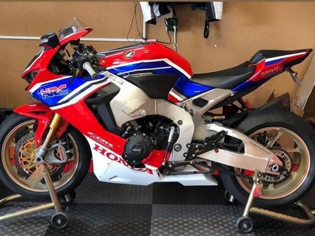 2017-2023 Honda CBR1000RR Motorcycle Fairings - White Red Blue Black HRC Canada for Sale