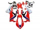 2017-2023 Honda CBR1000RR Motorcycle Fairing Kits - White Red Blue Canada for Sale
