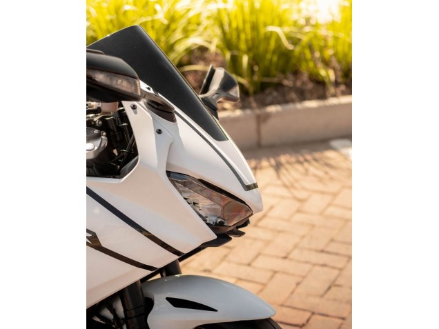 2017-2023 Honda CBR1000RR Motorcycle Fairings - White with Black Stripe Fireblade Canada for Sale