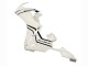 2017-2023 Honda CBR1000RR Motorcycle Fairings - White with Black Stripe Fireblade Canada for Sale