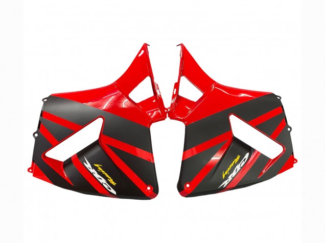 2003-2004 Honda CBR600RR Motorcycle Fairings - Red Matte Black Racing Canada for Sale
