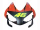 2003-2004 Honda CBR600RR Motorcycle Fairings - Matte Black Orange Repsol Rossi 46 Canada for Sale