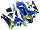 2003-2004 Honda CBR600RR Motorcycle Fairings - Blue Neon Yellow Glossy Black Shark Canada for Sale