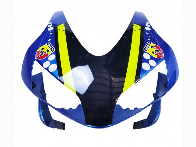 2003-2004 Honda CBR600RR Motorcycle Fairings - Blue Neon Yellow Glossy Black Shark Canada for Sale