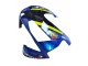 2003-2004 Honda CBR600RR Motorcycle Fairings - Blue Neon Yellow Glossy Black Shark Canada for Sale