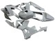 2003-2004 Honda CBR600RR Motorcycle Fairings - Silver Black Repsol Canada for Sale