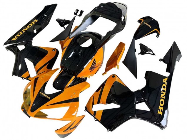 2003-2004 Honda CBR600RR Motorcycle Fairings Kits - Orange White Red Glossy Black Repsol Canada for Sale