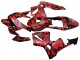 2003-2004 Honda CBR600RR Motorcycle Fairings - Black Red Grey Camouflage Canada for Sale
