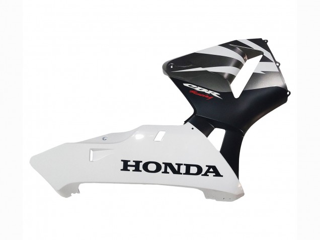 2003-2004 Honda CBR600RR Motorcycle Fairings - White Matte Black Racing Canada for Sale