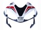 2003-2004 Honda CBR600RR Motorcycle Fairings - White Red Glossy Black DENSO Rimont Canada for Sale