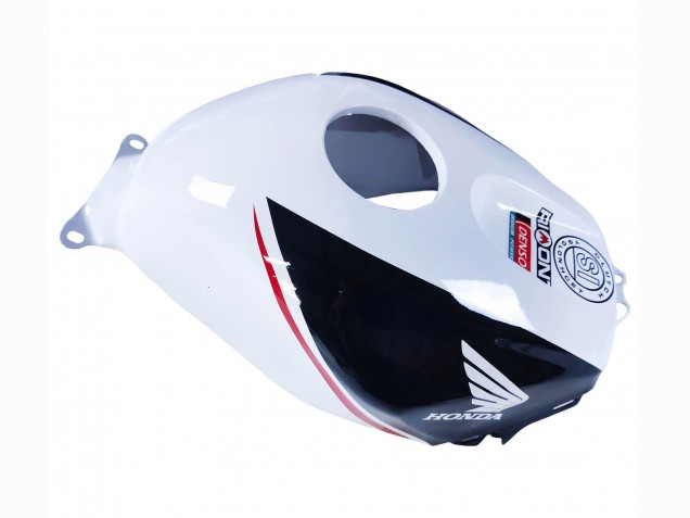 2003-2004 Honda CBR600RR Motorcycle Fairings - White Red Glossy Black DENSO Rimont Canada for Sale