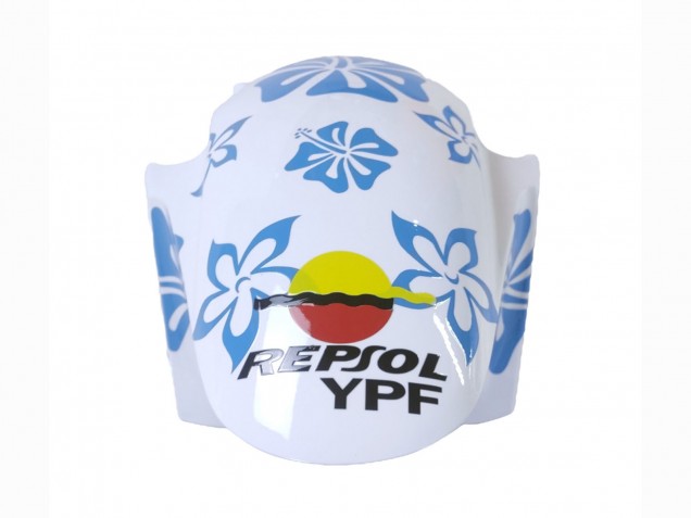 2003-2004 Honda CBR600RR Motorcycle Fairings - White Blue Red Nastro Azzurro 46 Canada for Sale