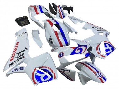 2003-2004 Honda CBR600RR Motorcycle Fairings - White Red Blue Canada for Sale