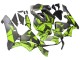 2003-2004 Honda CBR600RR Motorcycle Fairings - Yellow Matte Black Canada for Sale