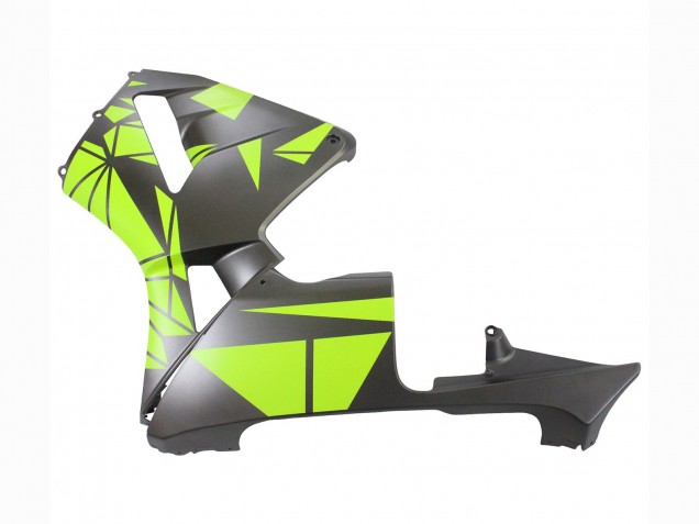 2003-2004 Honda CBR600RR Motorcycle Fairings - Yellow Matte Black Canada for Sale