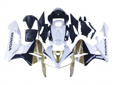 2005-2006 Honda CBR600RR Motorcycle Fairings - Gold White Black Canada for Sale