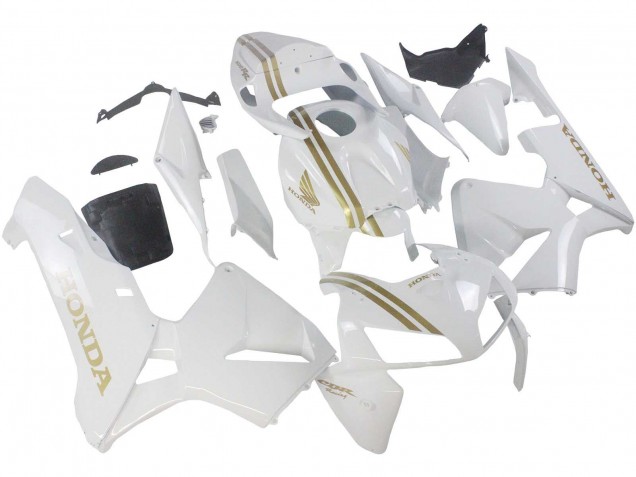 2005-2006 Honda CBR600RR Motorcycle Fairings - White Gold Canada for Sale