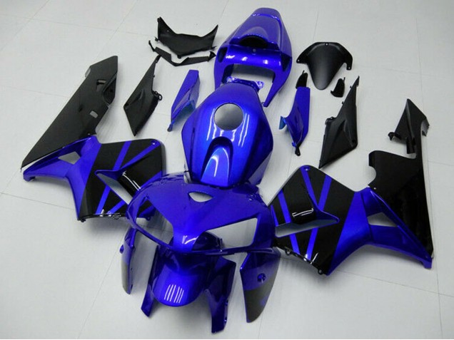 2005-2006 Honda CBR600RR Motorcycle Fairing - Blue Black Canada for Sale