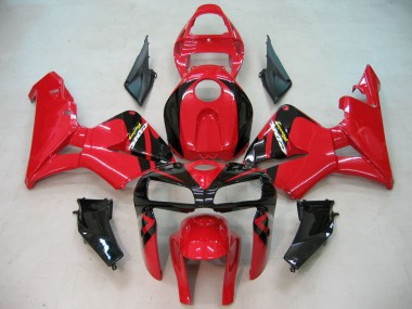 2005-2006 Honda CBR600RR Motorcycle Fairing - Red Black Canada for Sale